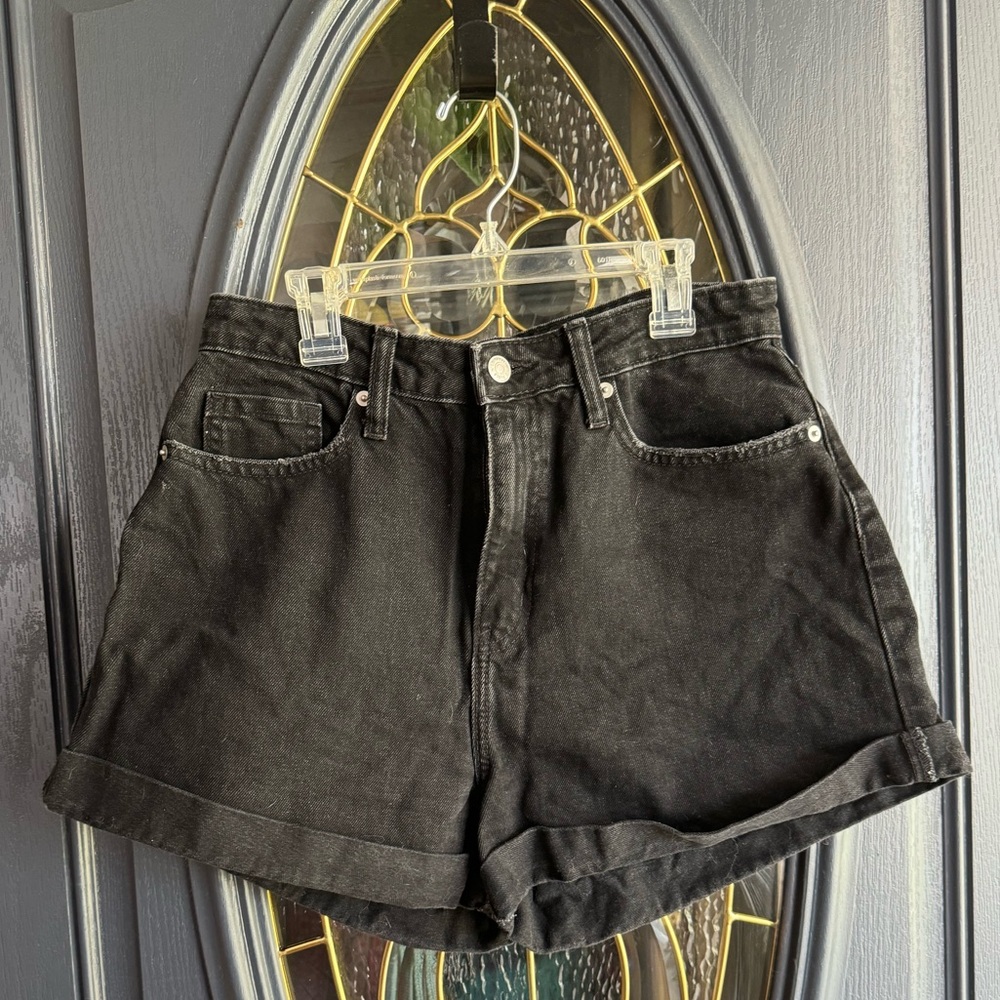 Wild fable black high rise Jean shorts
